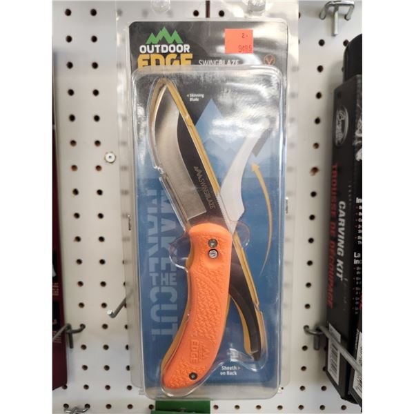 2 OUTDOOR EDGE SWING BLADE KNIVES