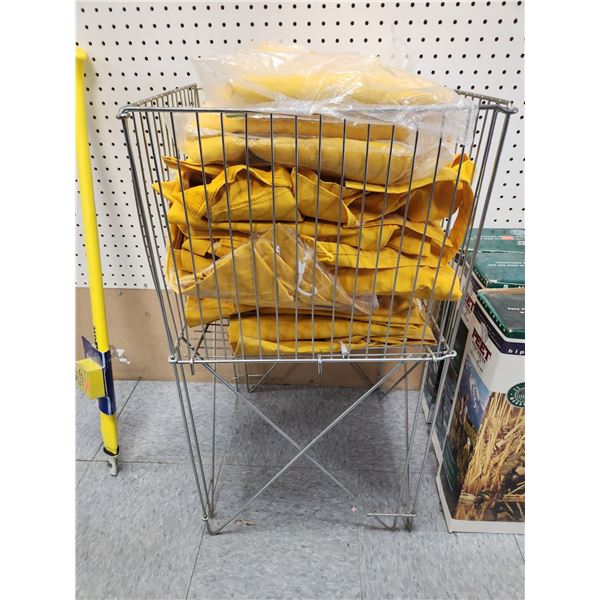 ALL RAIN JACKET SET IN BIN (APPOX 8 SETS ASSORTED SIZES) BIN SOLD SEPARATE