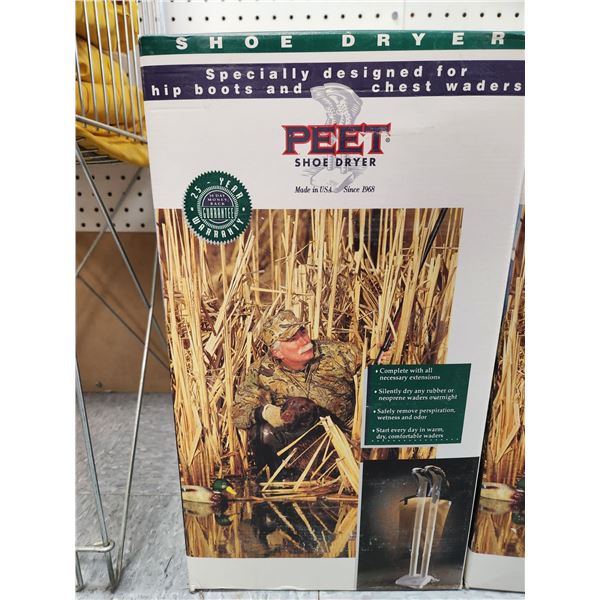 3 PEET BOOT DRYERS FITS OVER HEAT OUTLET