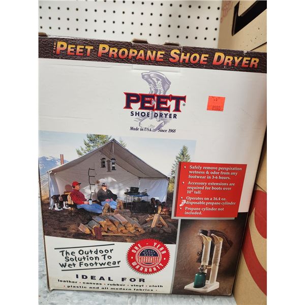 2 PEET PROPANE BOOT DRYERS