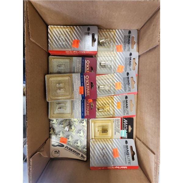 ASSORTED FLASHLIGHT BULBS
