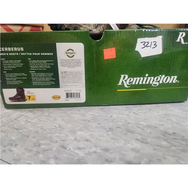 REMINGTON CERBERUS BOOTS SIZE 7