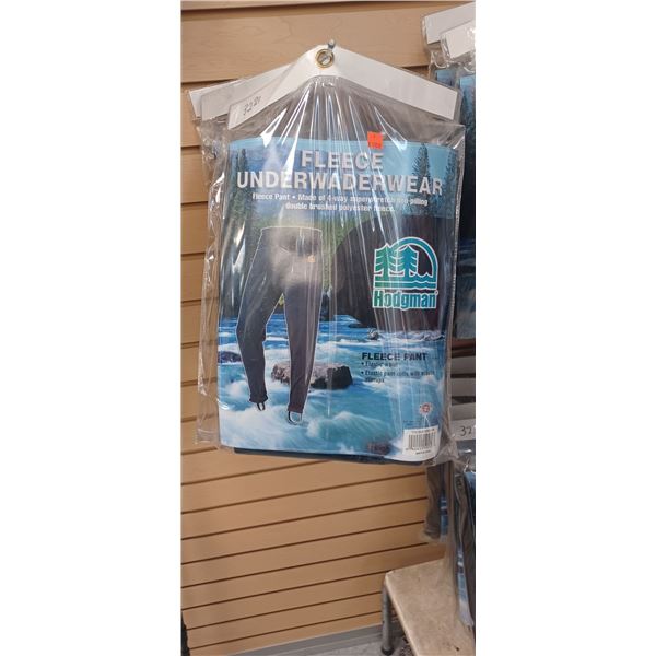 3 HODGMAN FLEECE PANTS SIZE 1 MED, 2 SM.