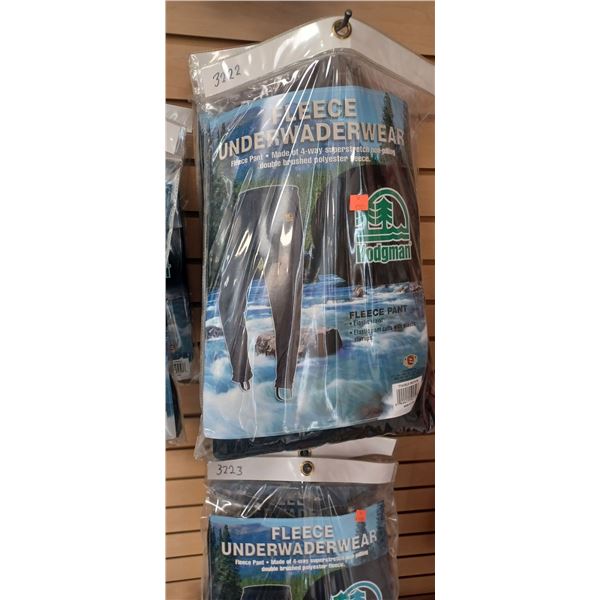 3 HODGMAN FLEECE PANTS SIZE 3 MED.