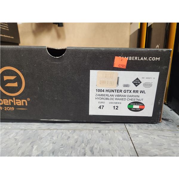 ZAMBERLAN 1004 HUNTER GTX RR WL MENS #12 RTL $430.00