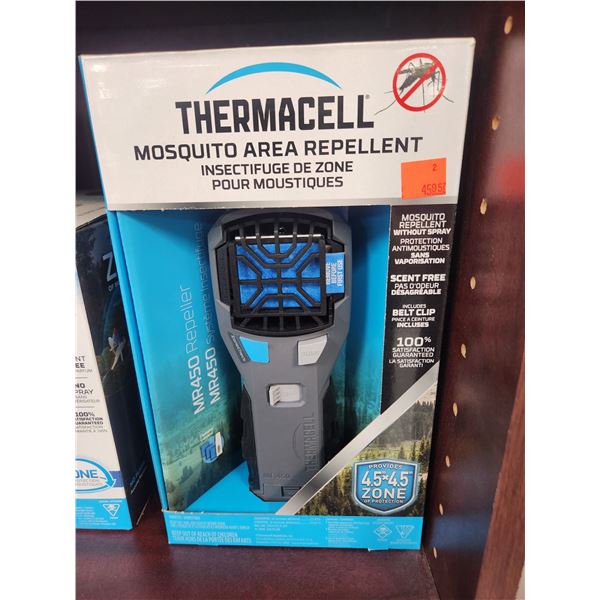 4 THERMA CELL MOSQUITO REPELLANT 4-MR450 / 2 CAMO HUNTING KITS