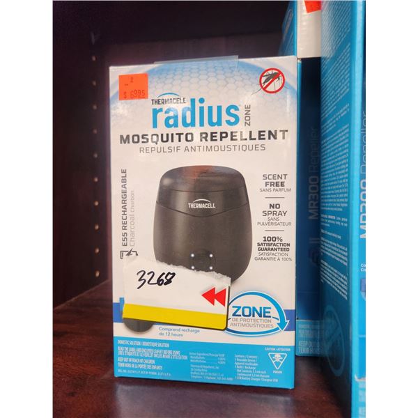 2EA. THERMA CELL MOSQUITO REPELLANT RADIUS ZONE RECHARGEABLE