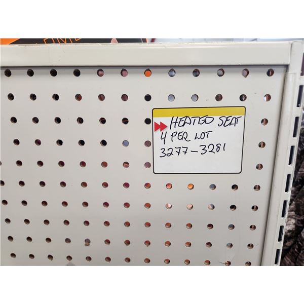 4 X THAW HEATED SEAT PADS BATTERY OPERATED