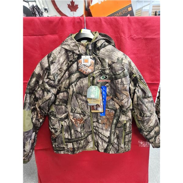 MOSSY OAK 4-1 JACKET LARGE REVERSABLE WITH INSIDE LINER