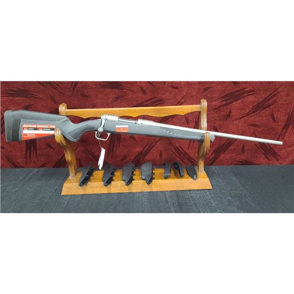 SAVAGE 110 6.5 CREDMORE, BOLT ACTION, 22' BARREL SS, ACCUFIT GREY SYN. STOCK, ACCU-TRIGGER, RECOIL P