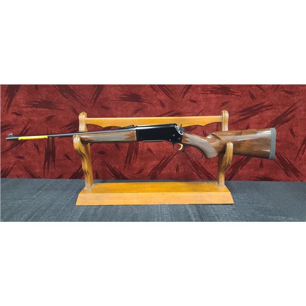 BROWNING 308 WIN, BLR LIGHT WEIGHT, LEVER ACTION, 20" BARREL, GLOSS FINISH WALNUT STOCK, CURVED GRIP