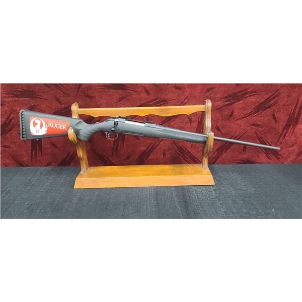 RUGER 270 WIN, AMERICAN BOLT ACTION 22" BLUED SYN BARREL, BLACK SYNTHETIC STOCK RUGER MARKSMAN ADUJU