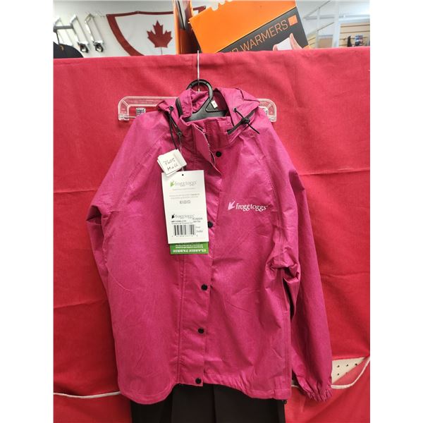 2 FROGG TOGGS WOMAN'S ALL PURPOSE SUIT SIZE SM & MED.