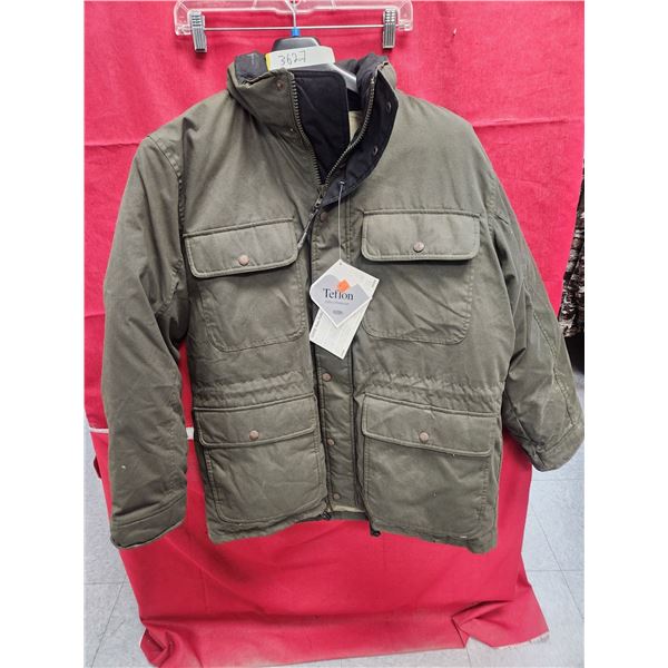 GREEN TRAIL GOOSE DOWN PARKA MED.