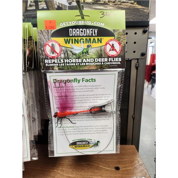 14-DRAGON FLY WINGMAN HORSE & DEER FLY REPELLANT