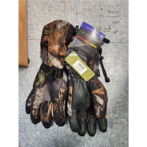 2 GKS 64WP-301 XL CAMO WINTER GLOVES 2 PAIR/LOT