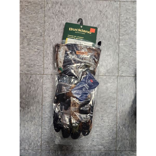 3 BUCKLAND OUTFITTERS WINTER GLOVES XL