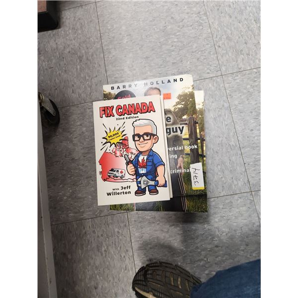 4 NO MORE MR. NICE GUY BOOK BY BARRY HOLLAND PLUS 2 FIX CANADA BOOKS