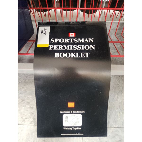 7 SPORTSMAN PERMISSION BOOKLET