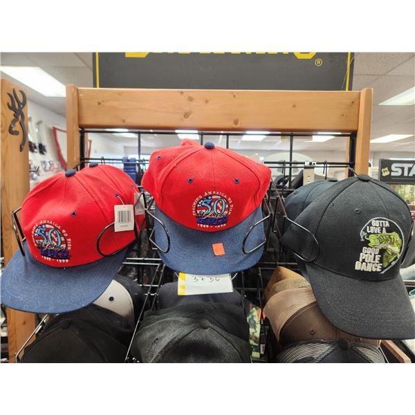8 CAPS BRAND NAME + FISHING