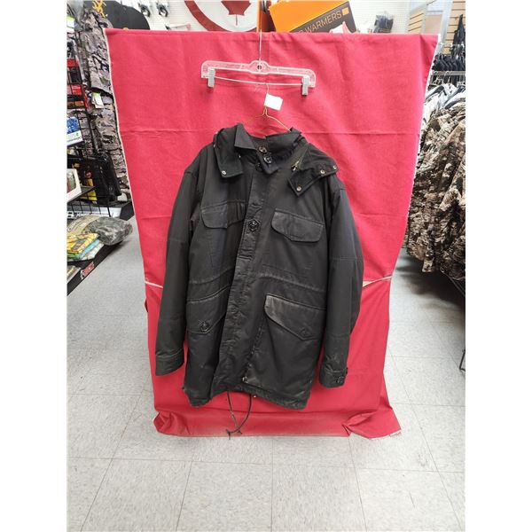 EXTREME COLD BLACK PARKA'S LG.