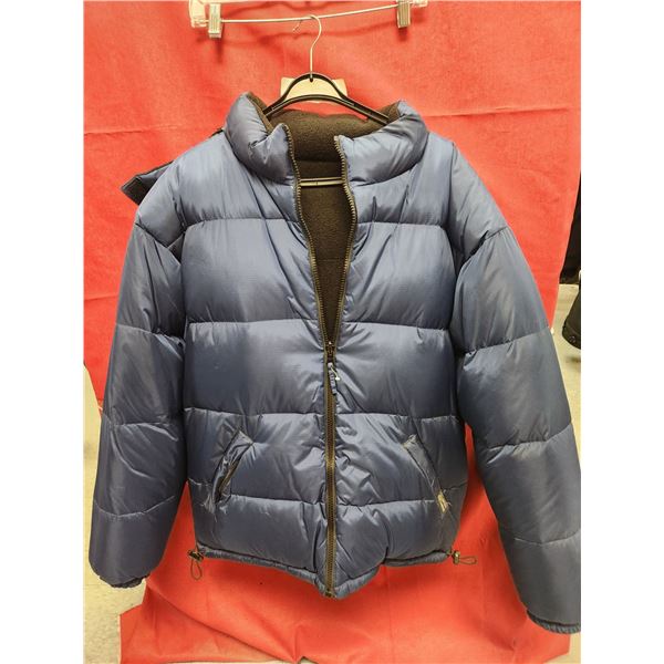 MISTY RIVER BLUE DOWN PARKA XL.