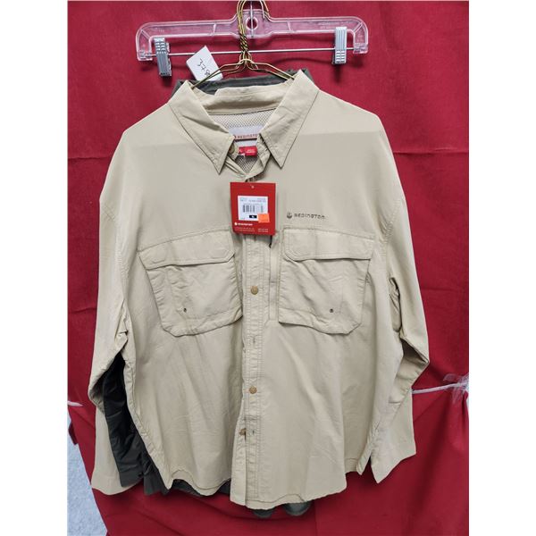 3 FISHING SHIRTS 2LG. 1XL