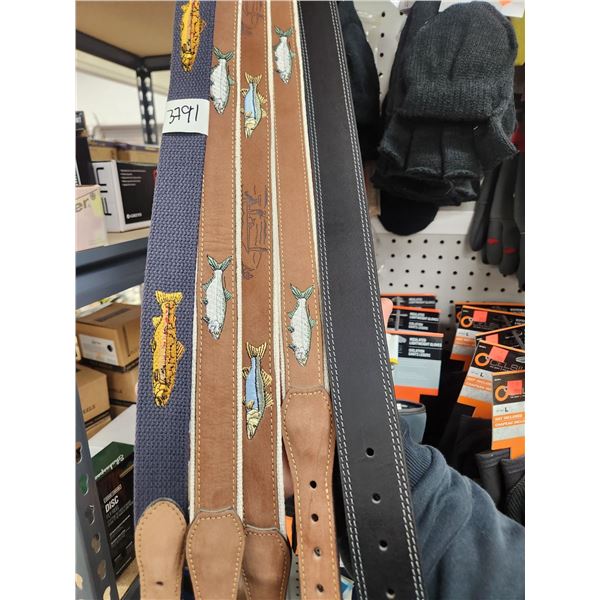 5 29" FISH THEME BELTS
