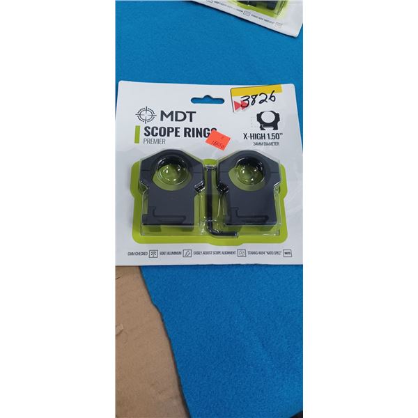 MDT PREMIER RINGS MATTE 34MM EXTRA HIGH
