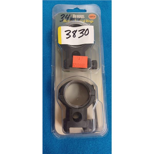 BURRIS XTREME TACTICAL RINGS MATTE HIGH