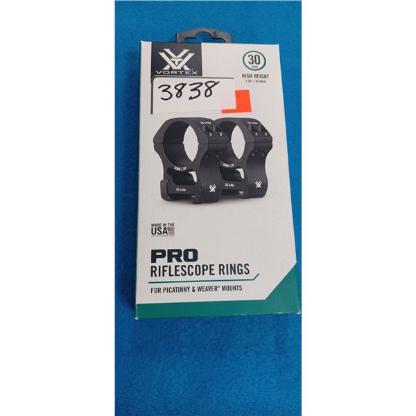 VORTEX PRO RINGS MATTE 30MM HIGH
