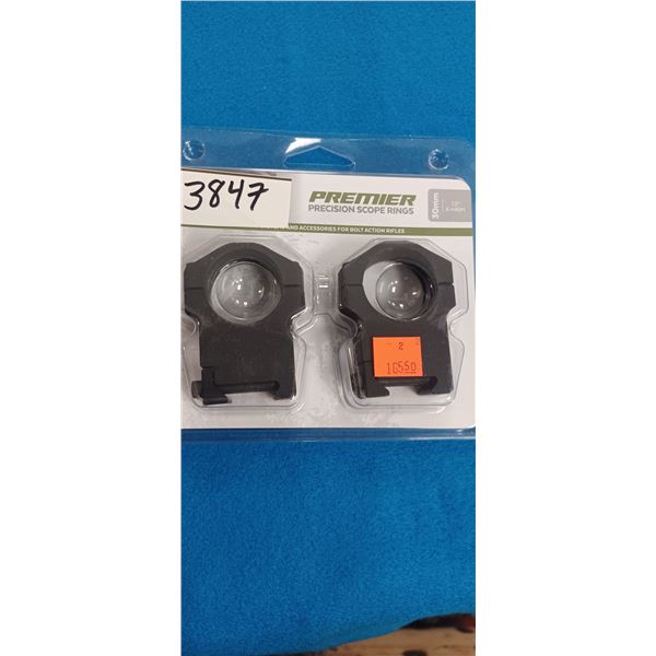 MDT PREMIER RINGS MATTE 30MM XTRA HIGH 1.5  SCOPE