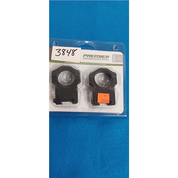 MDT PREMIER RINGS MATTE 30MM XTRA HIGH 1.5  SCOPE