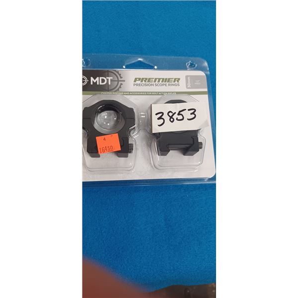 MDT PREMIER RINGS MATTE 30MM MED 1" CENTER OF SCOPE