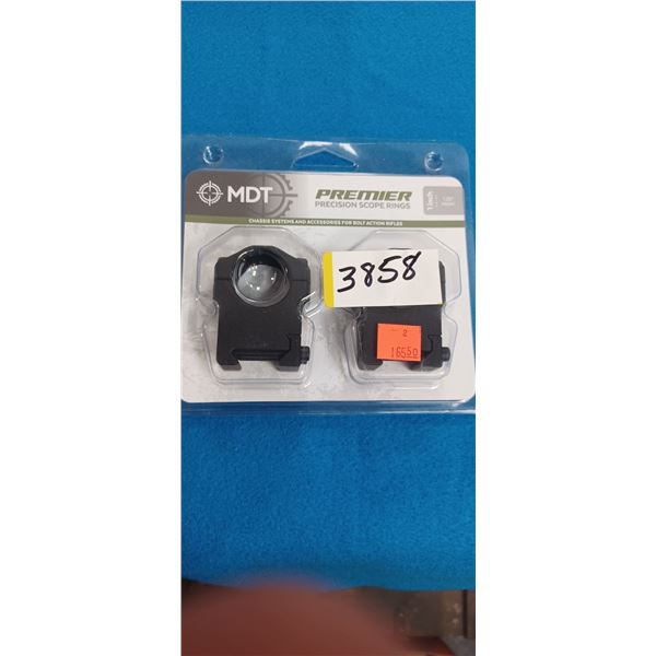 MDT PREMIER PRECISION RINGS MATTE 1" HIGH