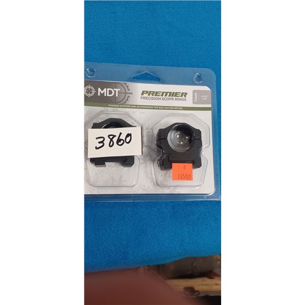 MDT PREMIER PRECISION RINGS MATTE 1" MED