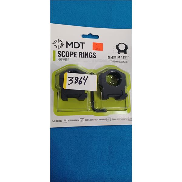 MDT PREMIER RINGS MATTE 1" MED