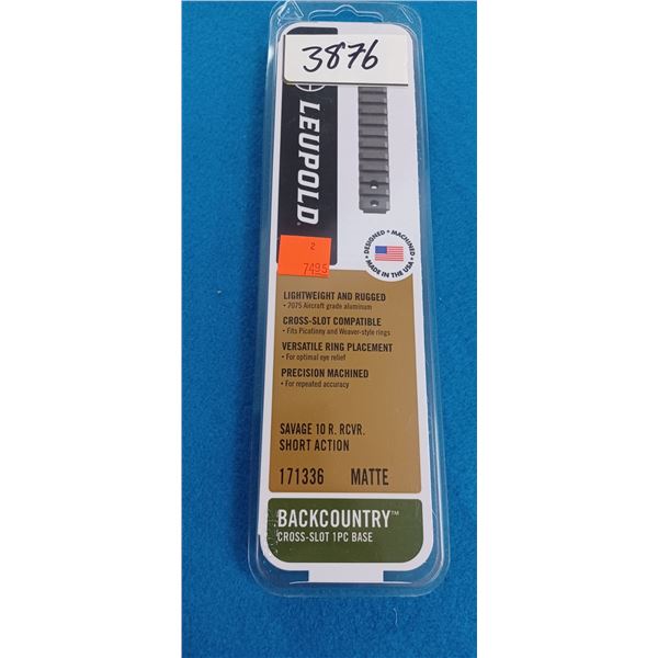 1 LEUPOLD SAVAGE 10 R RCOR S.A. MAT