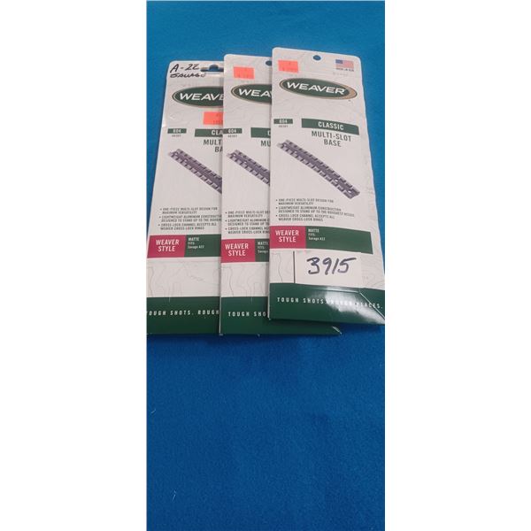 3 WEAVER SAVAGE A22 MATTE