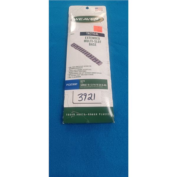 1 WEAVER SAVAGE 10/12/14/16 S.A. 6-48 MATTE PICRAIL