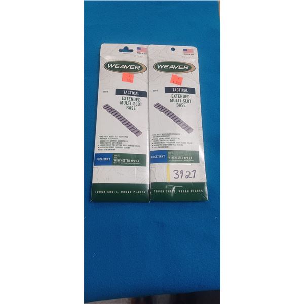 2 WEAVER WIN XPR L.A. 6-48 SCREWS MATTE PICRAIL