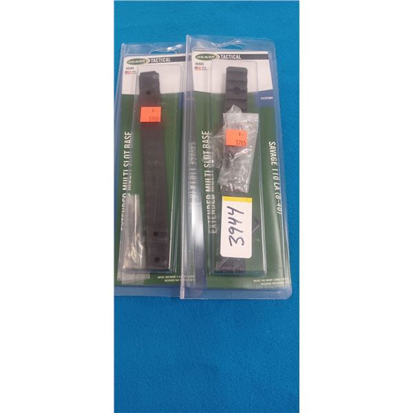2 WEAVER SAVAGE 110A 8-40 SCREWS PICRAIL MATTE