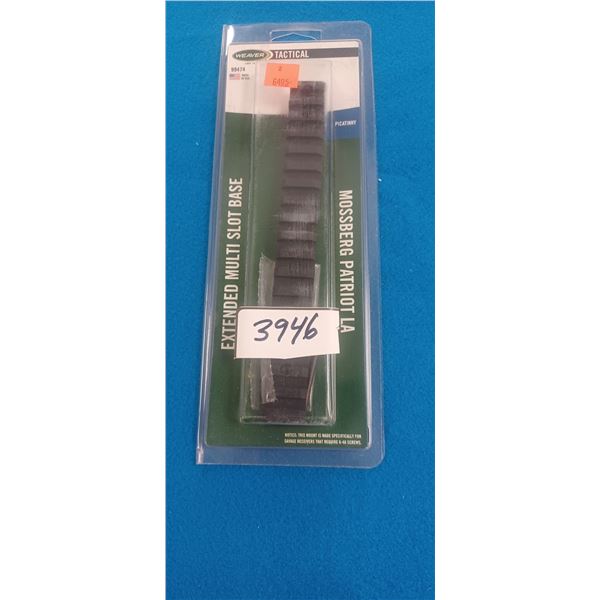 1 WEAVER MOSSBERG PATRIOT L.A. EXTENDED BASE PICRAIL MATTE