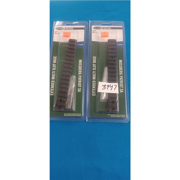 2 WEAVER MOSSBERG [ATRIOT S.A. EXTENDED BASE PICRAIL MATTE