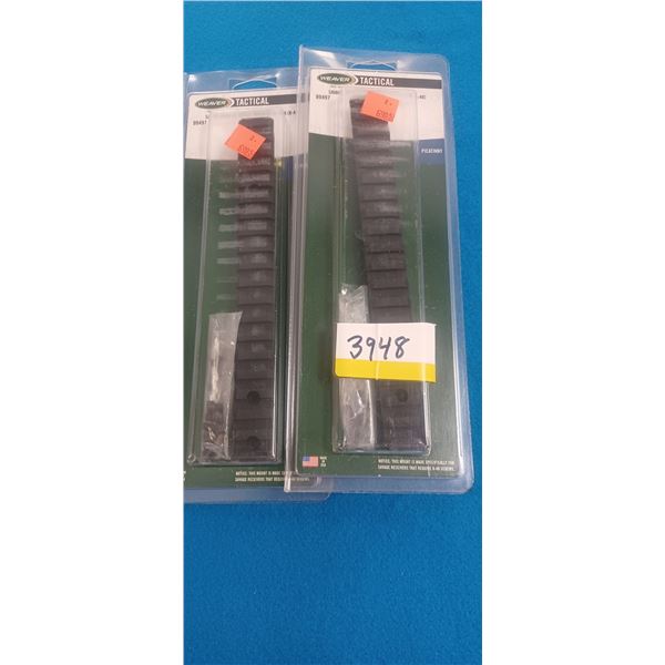 2 WEAVER SAVAGE ACCU. L.A. TARGET MAG. 20MOA 8-40 SCREWS PICRAIL MATTE