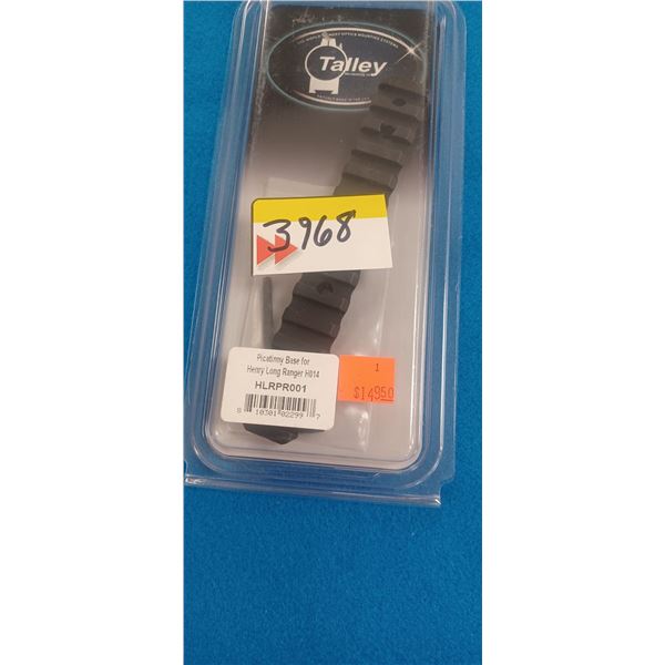 1 TALLEY HENRY LONE RANGER PICRAIL MATTE
