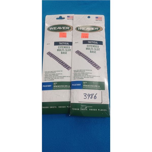 2 WEAVER TACTICAL EXTENDED WINCHESTER XPR L.A. PICRAIL MATTE