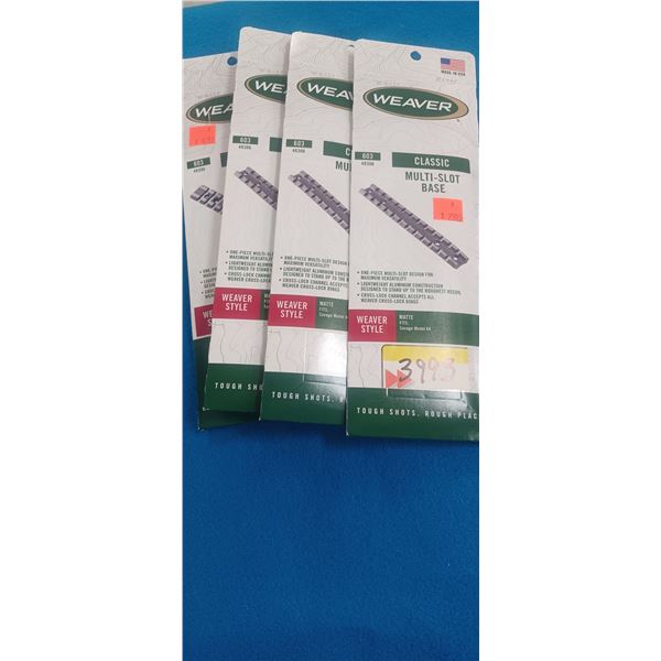 4 WEAVER SAVAGE 64 MATTE RAIL WEAVER STYLE