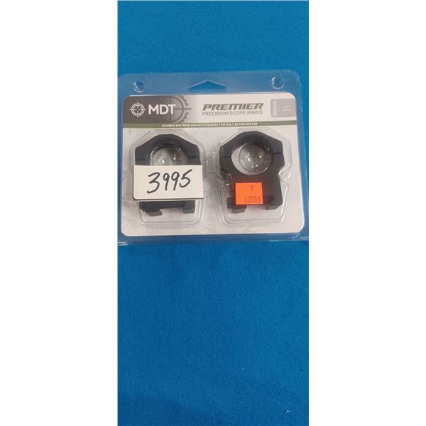 1 MDT PRECISION PREMIER RINGS 30MM HIGH MATTE