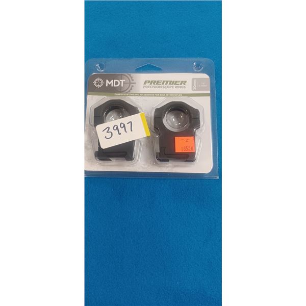 1 MDT PRECISION PREMIER RINGS 30MM EXTRA HIGH MATTE